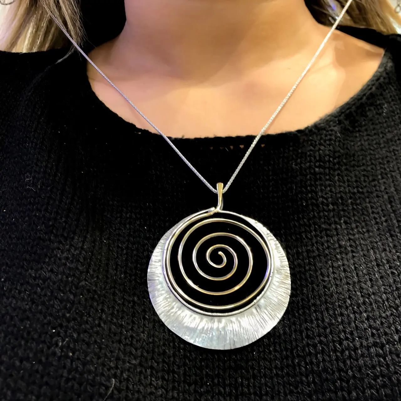 買取 本物スパイラル手生産デザインスターリングシルバーセットスーツ