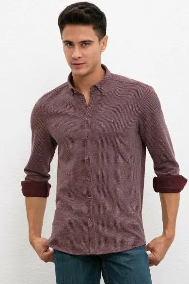 

U.S. POLO ASSN. Dobby Slim Shirt