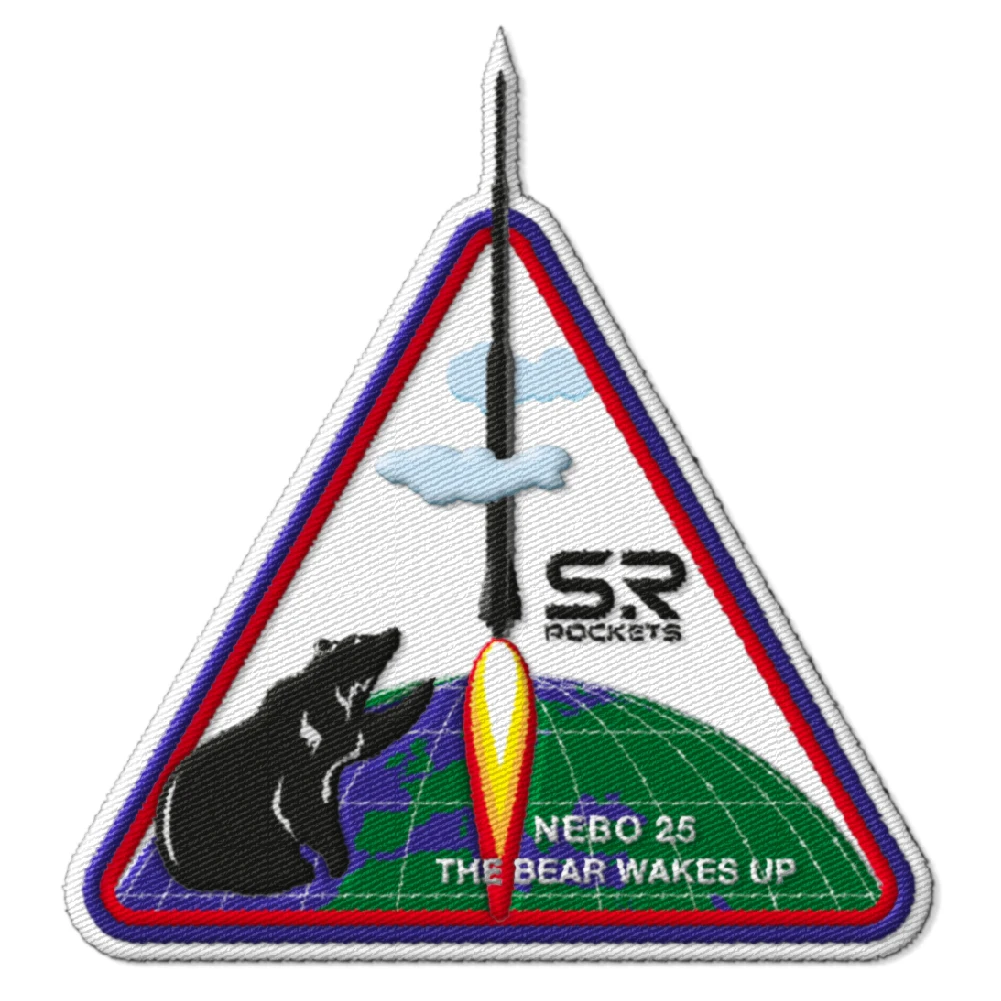 Шеврон Success Rockets Nebo 25 (белый) |