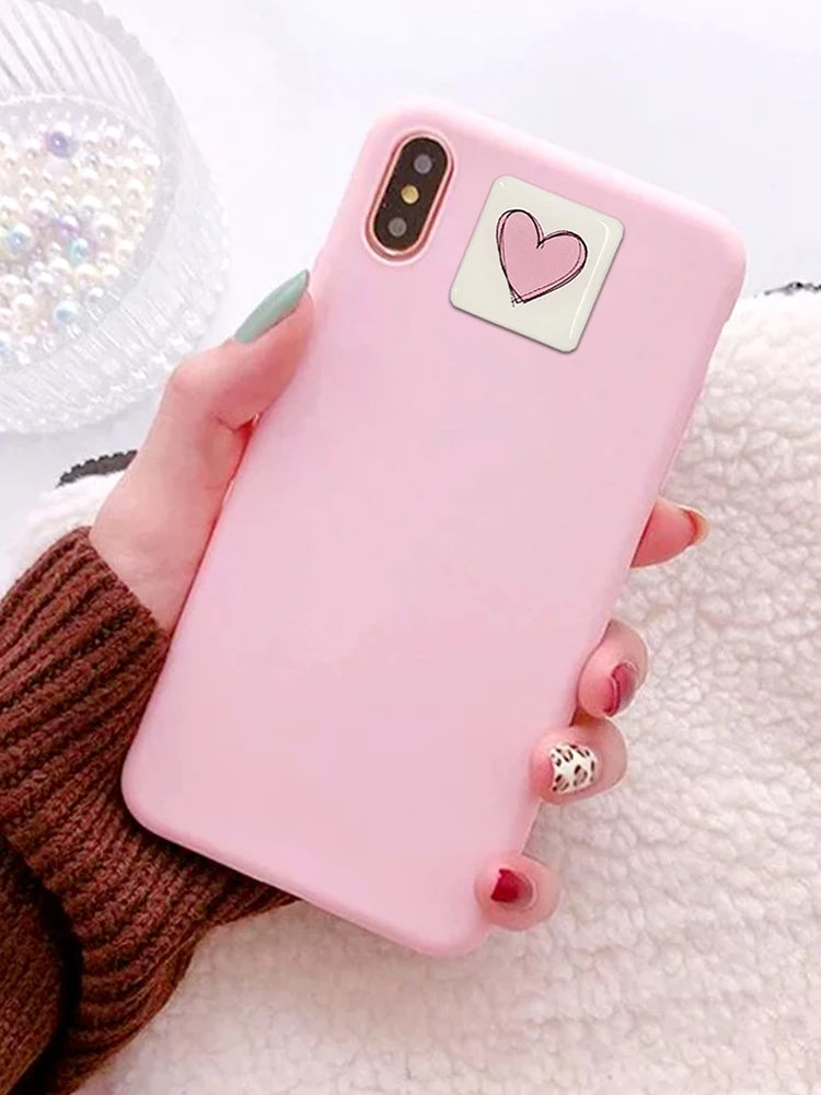Stickers for phone computer tablet laptop 3D set of 6 pcs love heart Amore | Мобильные телефоны и аксессуары