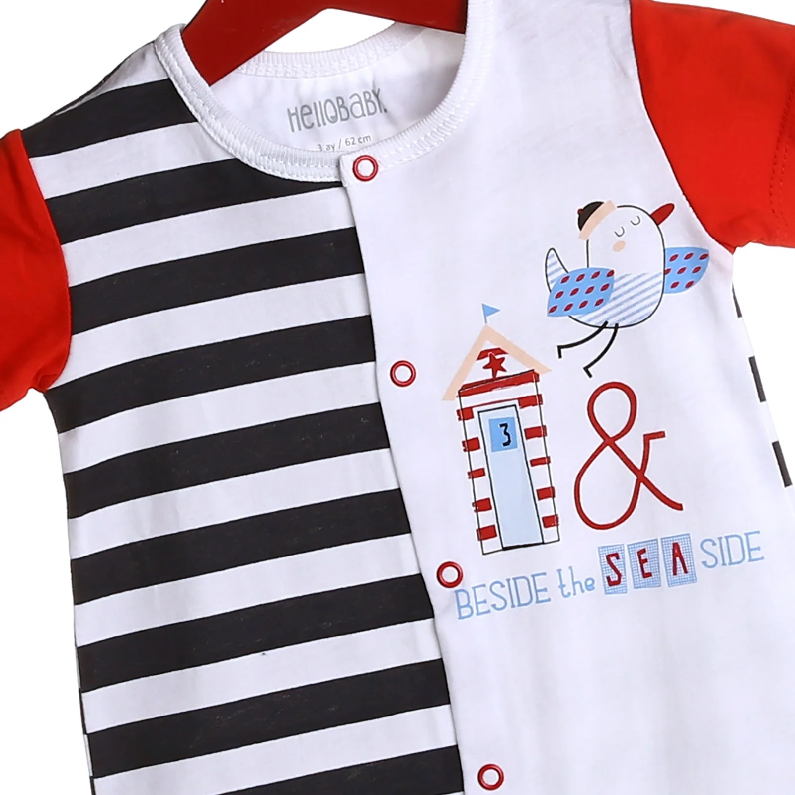 Ebebek HelloBaby/комбинезон в полоску для маленьких мальчиков |