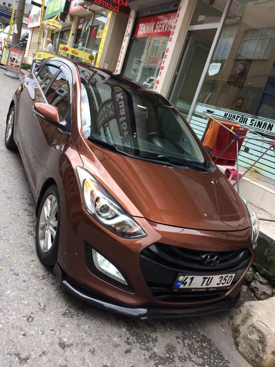 Насадка На передний бампер для Hyundai I30 3 шт. 2012 2013 2014 2015 2016 2017 комплект