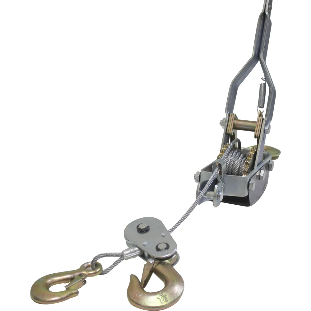 Лебедка ручная рычажного типа Калибр ЛР 4 для вытягивания застрявших