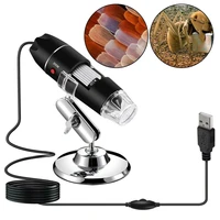 1600x digital microscope hd 1080p 8 led magnifier usb electronic microscope camera for mobile phone tablet repair