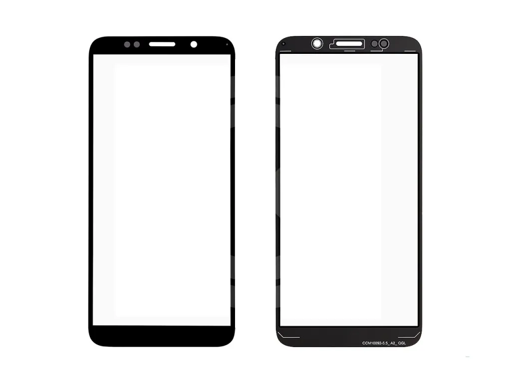Стекло для Huawei Honor 7A/Honor 7S (5 45&quot) черный | Мобильные телефоны и аксессуары