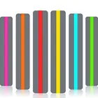 8 шт.компл. Творческий разноцветные, материал ПВХ чтения направляющие полосы закладка для книги, косметическое средство, прозрачный эффект закладка для книги для детей, подарки