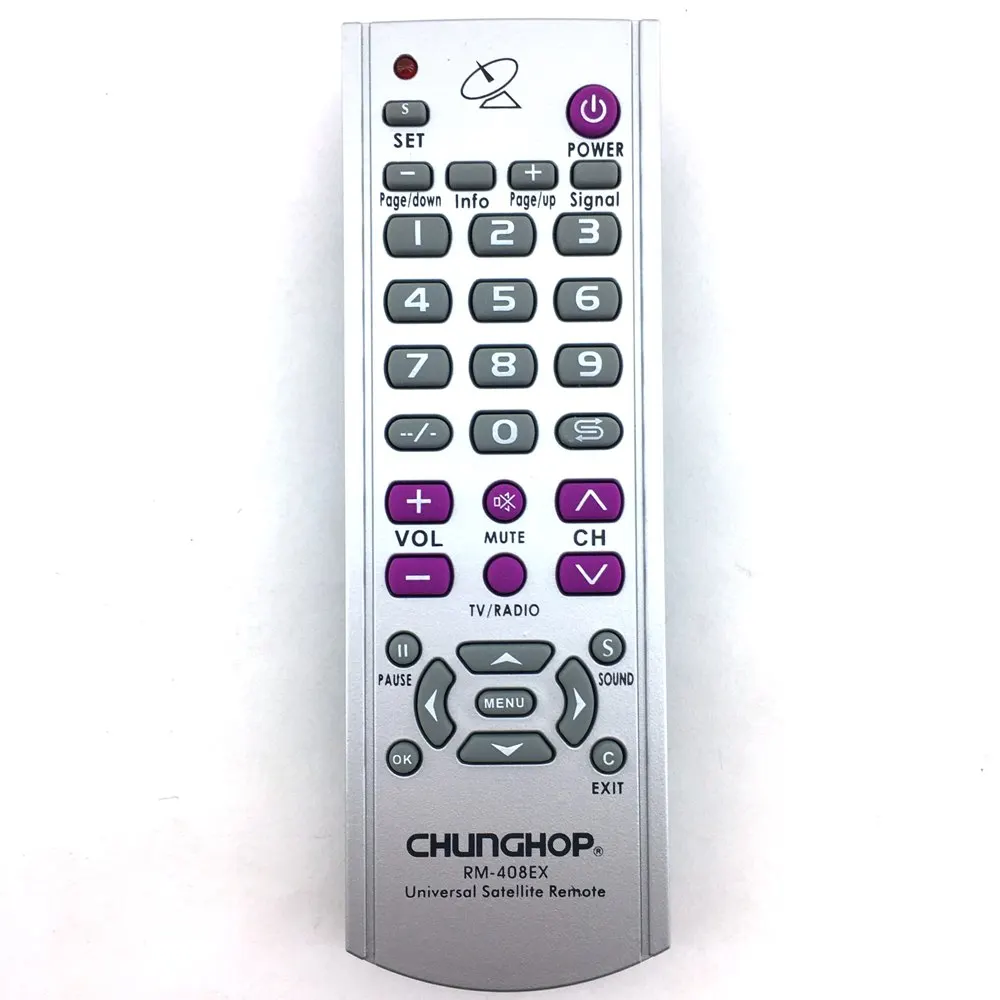 Пульт дистанционного управления универсальный CHUNGHOP RM-408EX [SAT] | Электроника