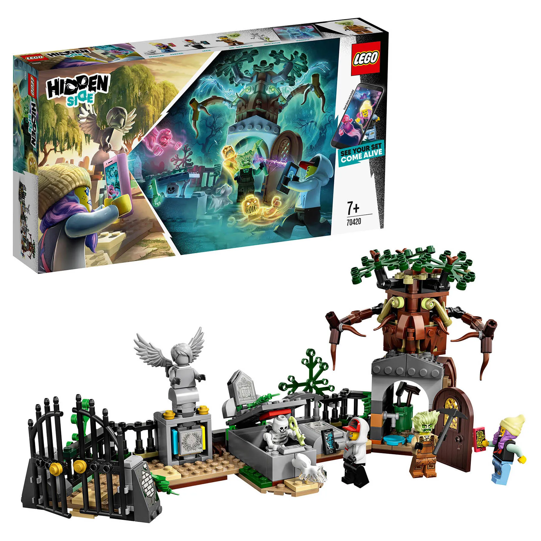 Конструктор LEGO Hidden Side 70420 Загадка старого кладбища|Блочные конструкторы| |