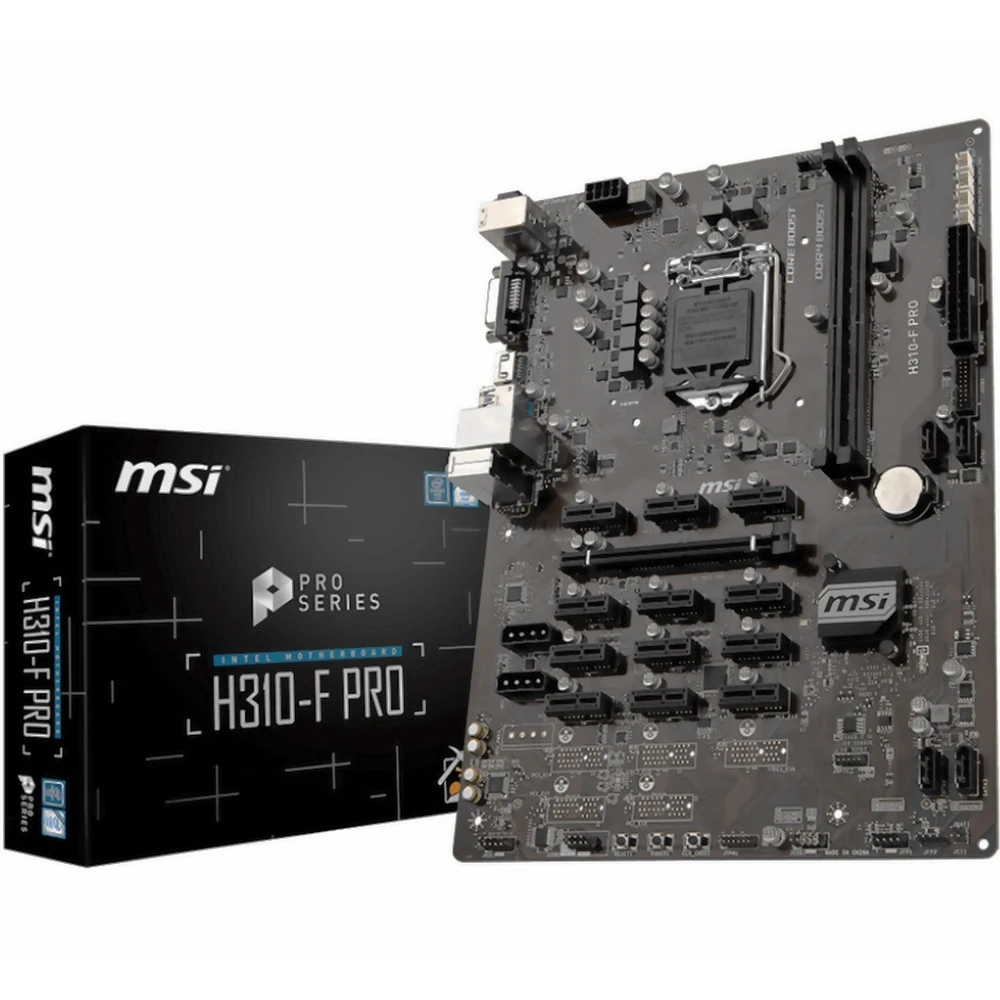 Материнская плата MSI H310-F PRO | Компьютеры и офис