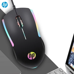 original hp m160 wired led gaming mouse for laptop desktop computer business office home free global shipping