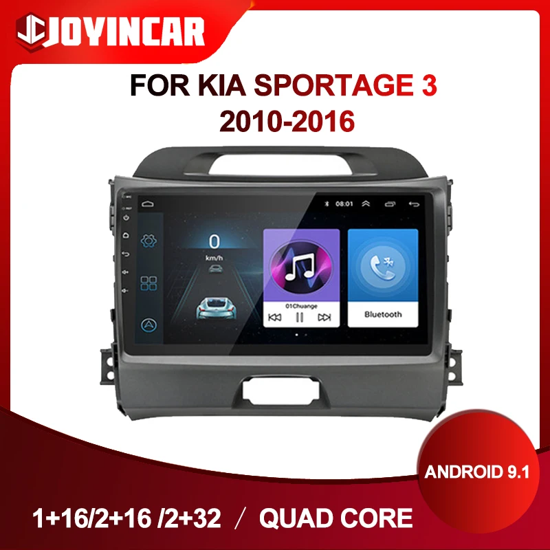 9 &quot2 Din Android 1 автомобильный Радио мультимедийный видео плеер для KIA Sportage 3 2010 2016