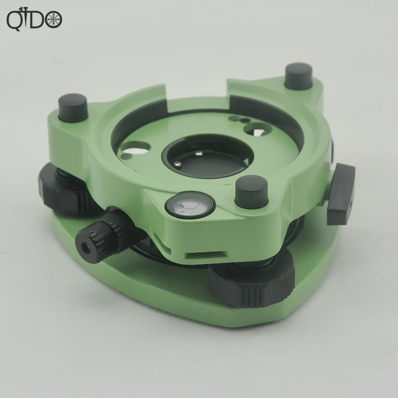 Новый Зеленый трехкулачковый адаптер Tribrach с оптическим приводом для Leica total