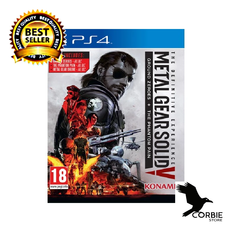 

Metal Gear Solid V The Definitive Edition Ps4 Game Original Playstation 4 Game