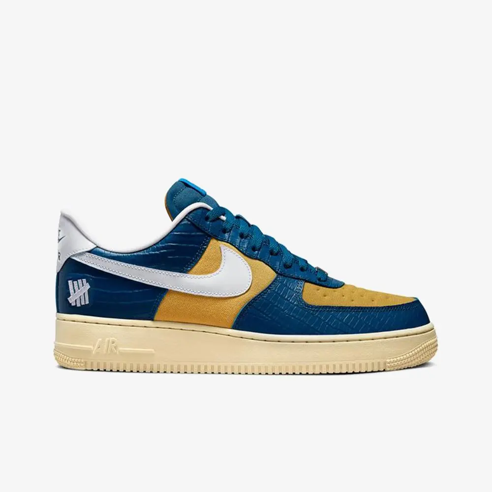 Оригинальные унисекс кроссовки Nike Undefeated x Air Force 1 Low SP ɽunk vs AF1 Мужская Женская