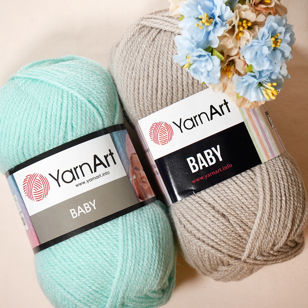 YarnArt Baby (Беби) (5 мотков) пряжа для вязания Турция 100% акрил 50г 150м | Дом и сад