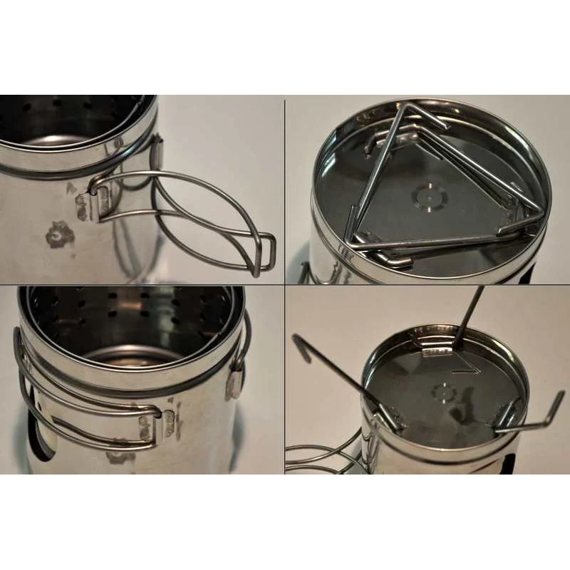 Турбо печка щепочница PS1500T для похода пошехонка пошехонстар|Уличные плиты| |