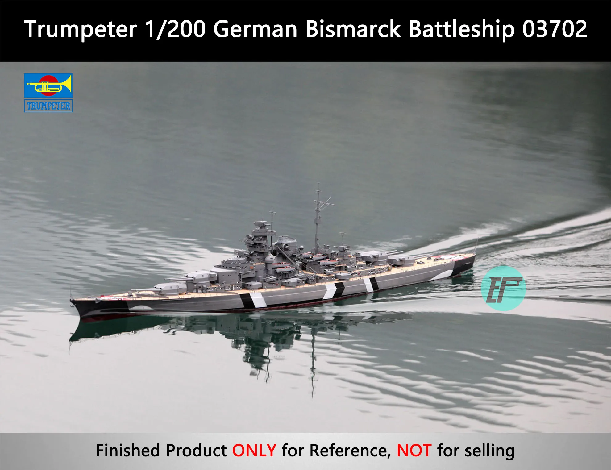 Trumpeter 1/200 немецкий Бисмарк линкор 03702