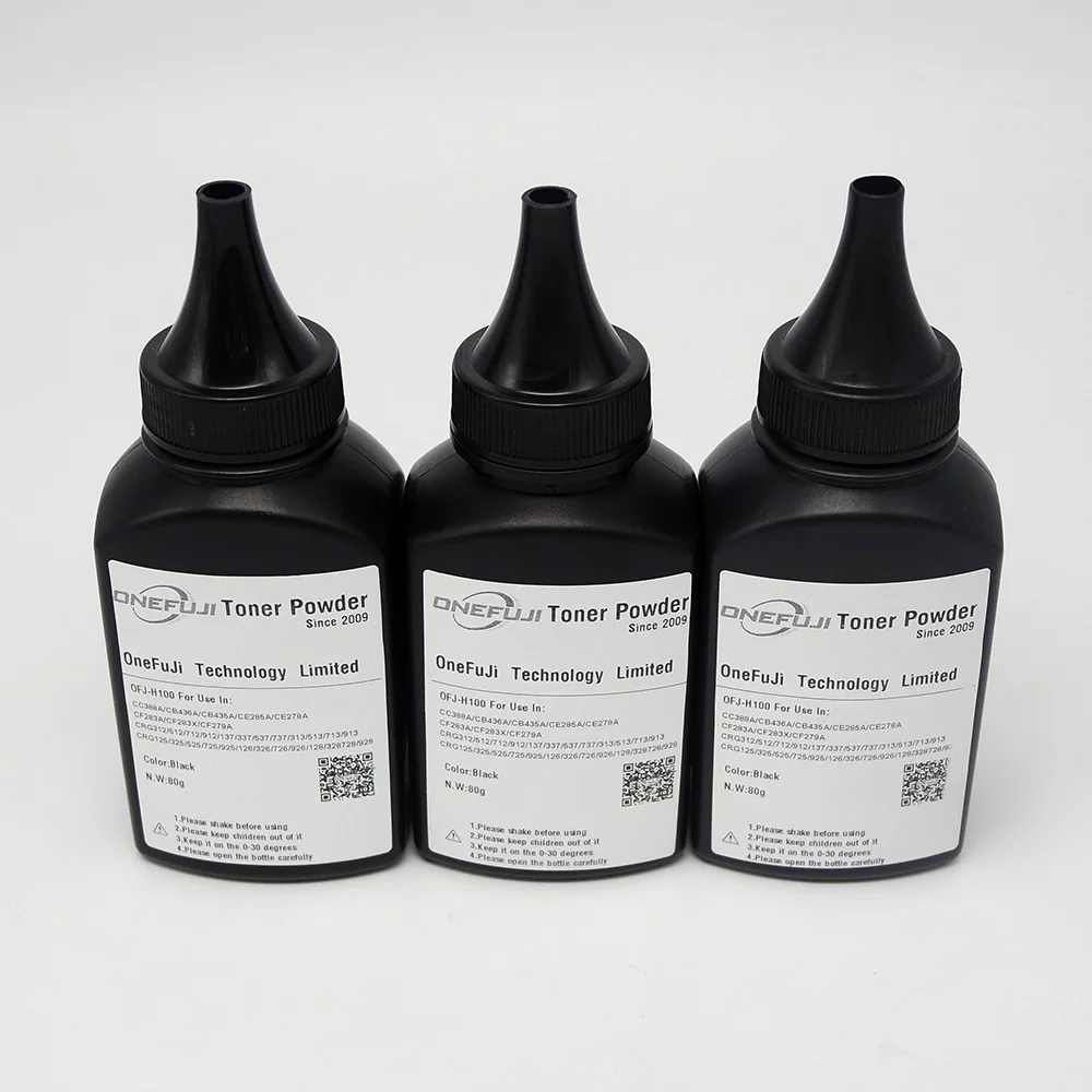 100 г Черный Заправляемый Тонер-порошок комплекты для HP CF283A 83a LaserJet Pro MFP M125/127fn/fw хит