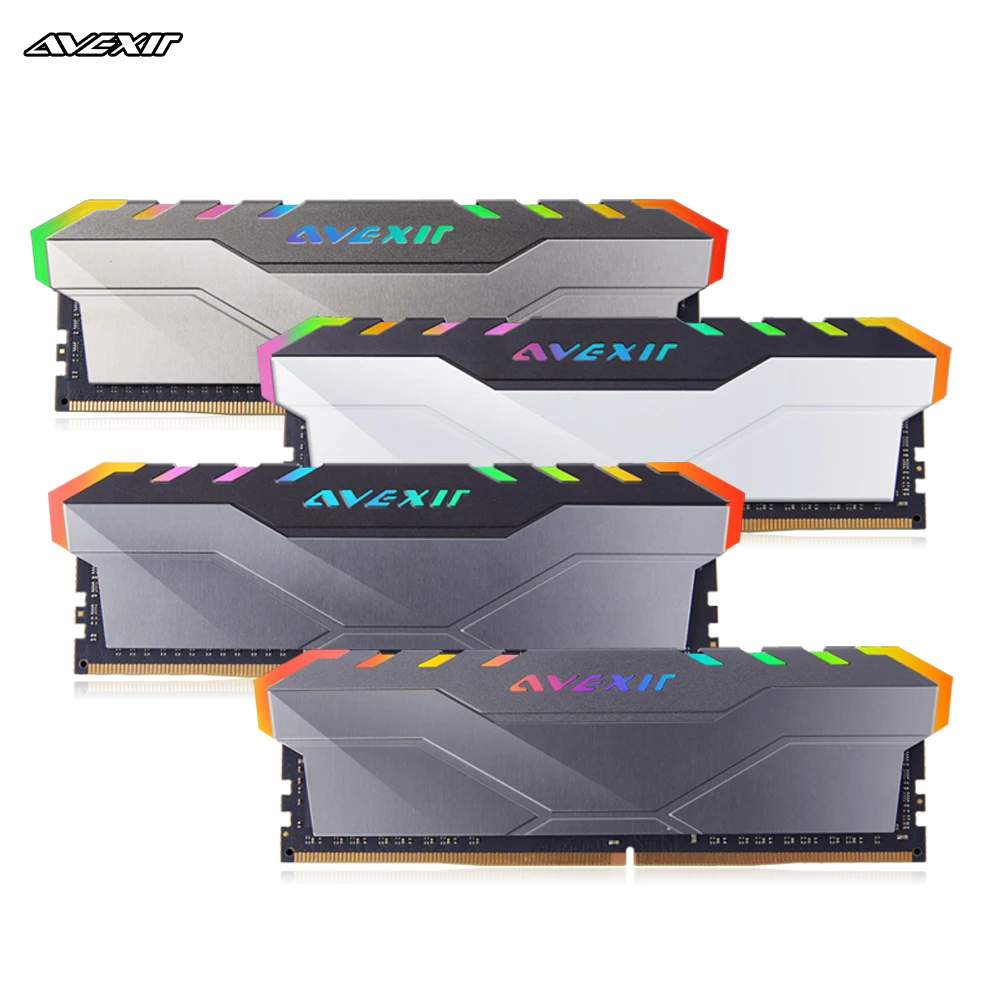 Avexir Core 2 ddr4 8 Гб 3000 МГц RGB DIMM 32 2666 3200 3600 16 ГБ pc4 ОЗУ память для настольного компьютера