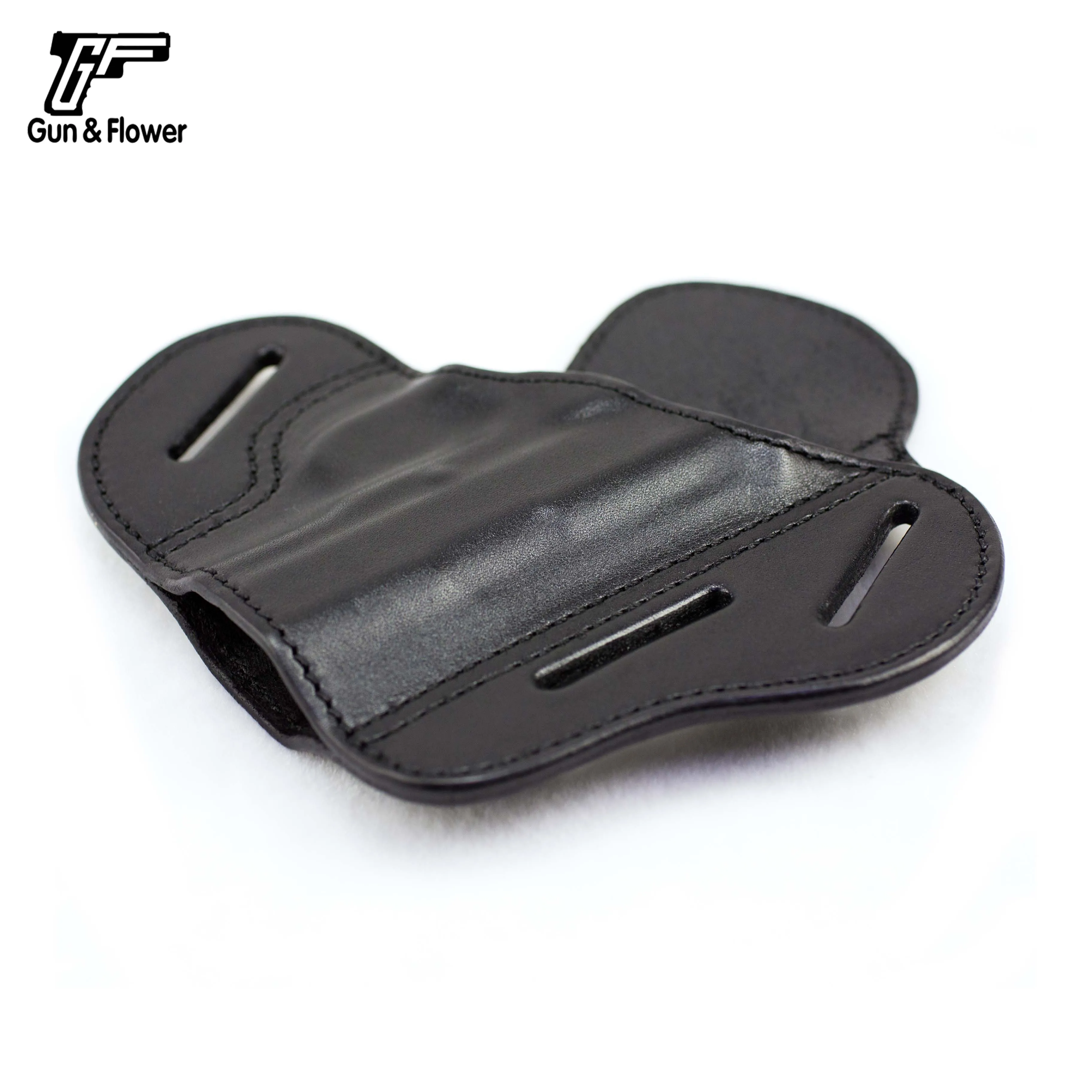 Gunflower тактический черный 3 слота Открытый Топ кожаный кобура открытый намордник Ambidextrous покрытие для оружия подходит Кольт 1911 пистолет