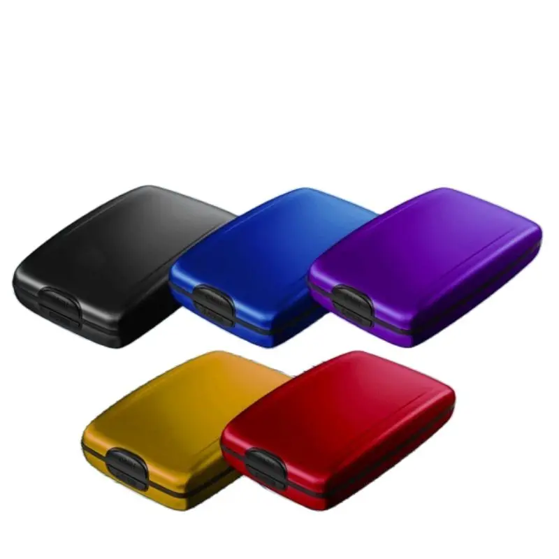 НОВЫЕ Безопасные RFID ввода и вывода средств Кошелек Кредитная Держатель для карт