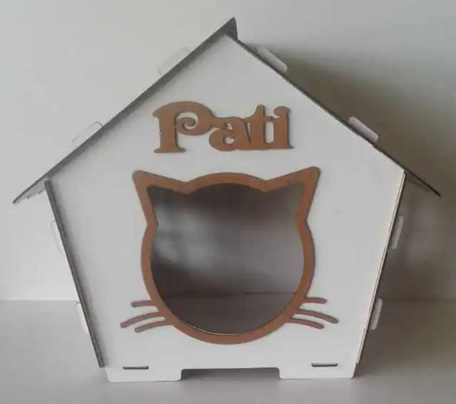 

Wooden Cat House, Activity Pet House, Cat House, Cat House Wood, Cat House Wooden,