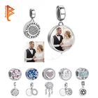 Бусина-Подвеска из серебра 925 пробы с фото на заказ