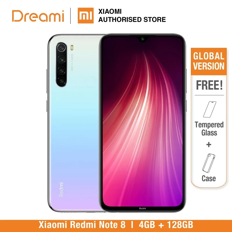 Глобальная версия Redmi Note 8 128 Гб rom 4 ram (абсолютно новая/запечатанная) note8 ГБ note8128