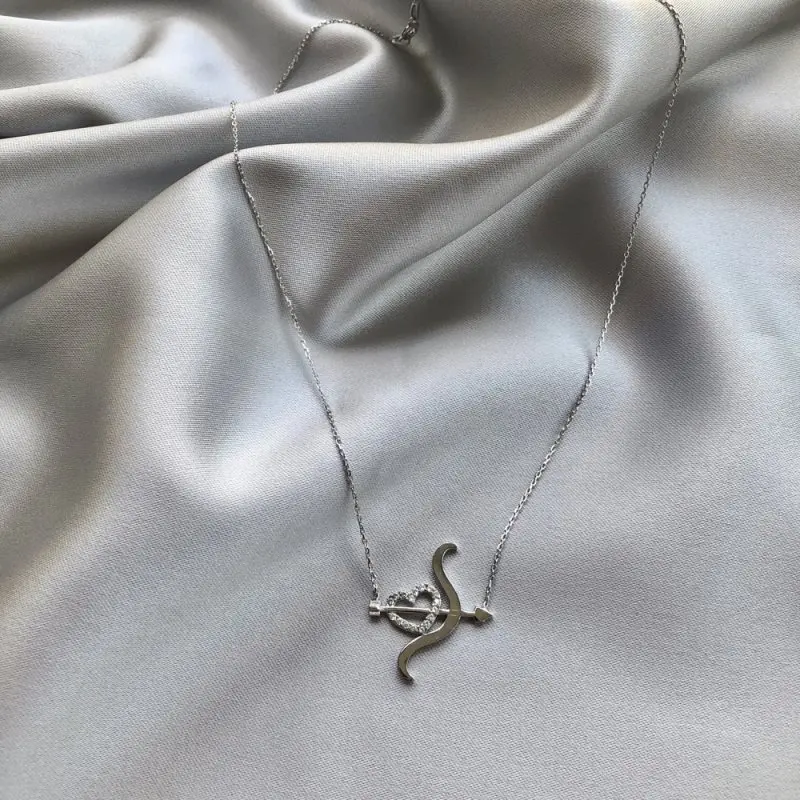 

My Heart 925 Sterling Silver Necklace Women Girls Gift Jewelry Accessories Fashion Handmade Elegant Chain