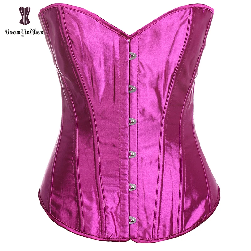 Атласный триммер для талии корсеты и бюстье корсет на шнуровке с косточками