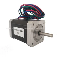 stepper motor 17hs24 2104s l 60 mm nema 17 with 1 8 deg 2 1 a 65 n cm and bipolar 4 lead wire high torque type