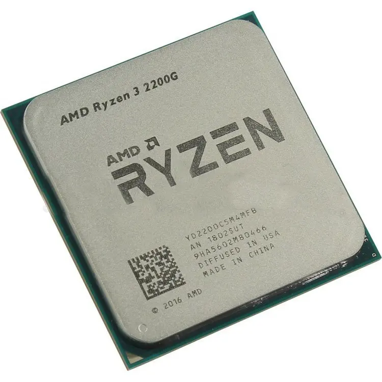 Процессор AMD Ryzen 3 2200G Raven Ridge (AM4 L3 4096Kb) tray|Процессоры| |