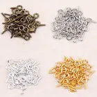 400 шт.  Штифт винтовой винт с резьбой  5х10 мм, 4х8 мм  Фурнитура для изготовления ювелирных изделий