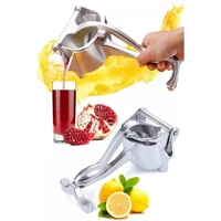 manual fruit juice squeezer aluminum alloy hand pressure juicer pomegranate orange lemon fresh fruit juice citrus juicer walnut cracking