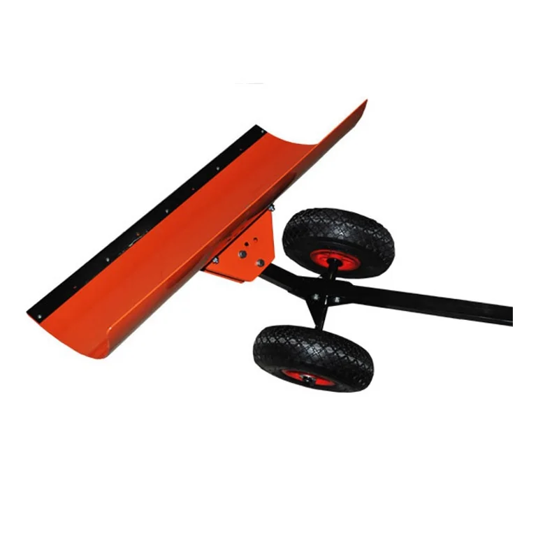 Лопата для уборки снега на колесах