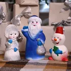 Игрушка Дед Мороз Снегурочка Снеговик kinda новогодняя игрушка украшения для рождественской елки новый год 2022 новогодний декор