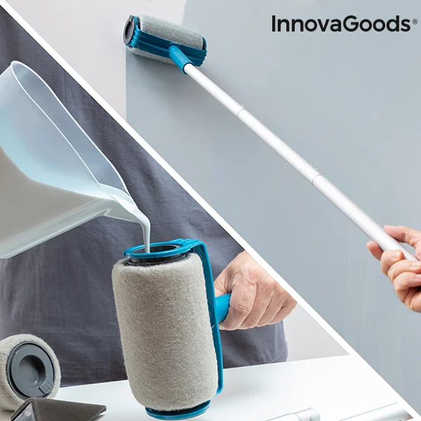 Набор многоразовых антикапельных роликов для краски roll 'n'paint InnovaGoods 5 шт. |