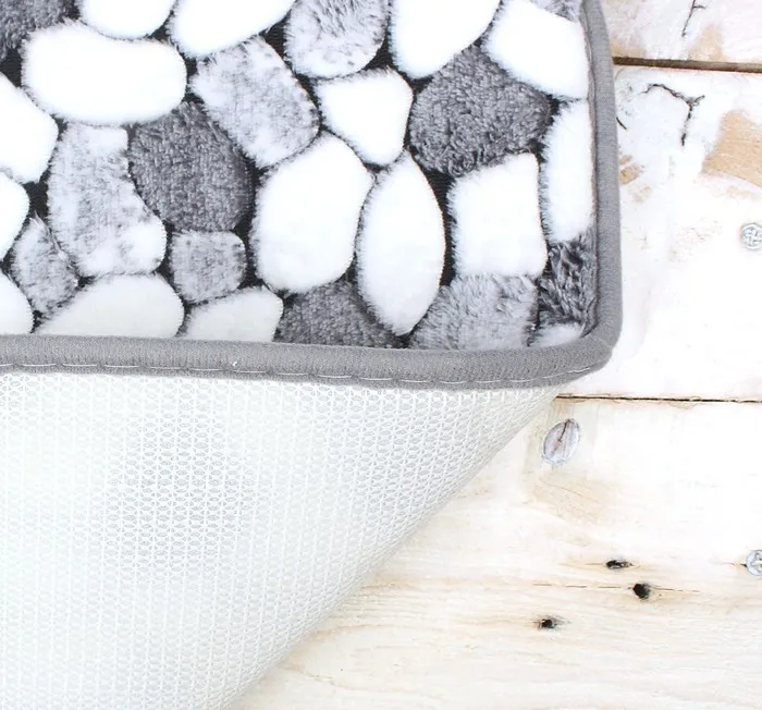 Тисненый в виде булыжника коврик для ванной нескользящие напольный душа камни 40