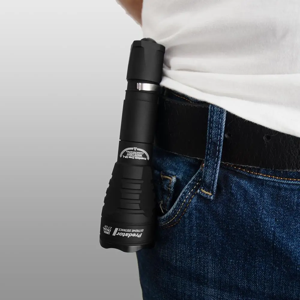 Светодиодный Тактический фонарь Armytek Predator XP L HI LED Дальнобойный Подствольный