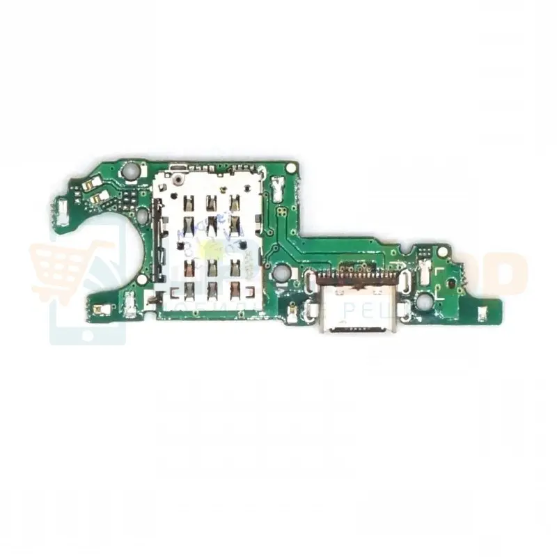 Шлейф для Huawei Honor 10X Lite / P Smart 2021 плата зарядки разъем гарнитуры микрофон - купить по