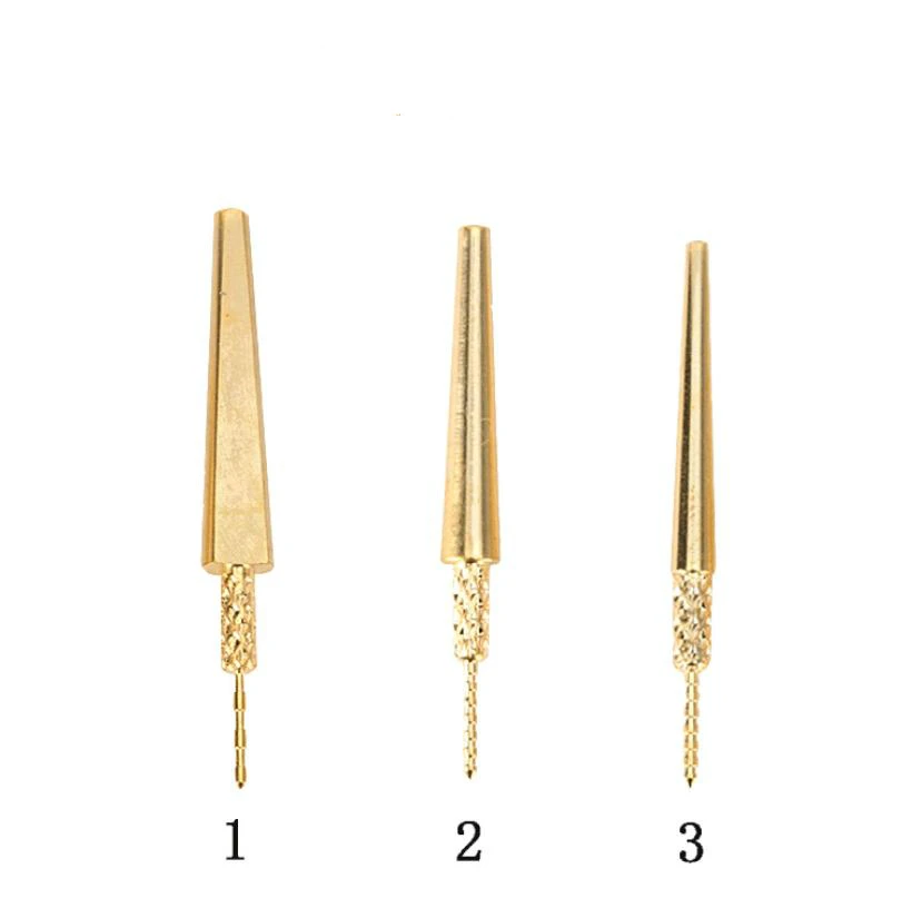 1000 шт. латунных штифтовых штырей для зуботехнической работы с шипом для гипсового камня материала модели инструмента