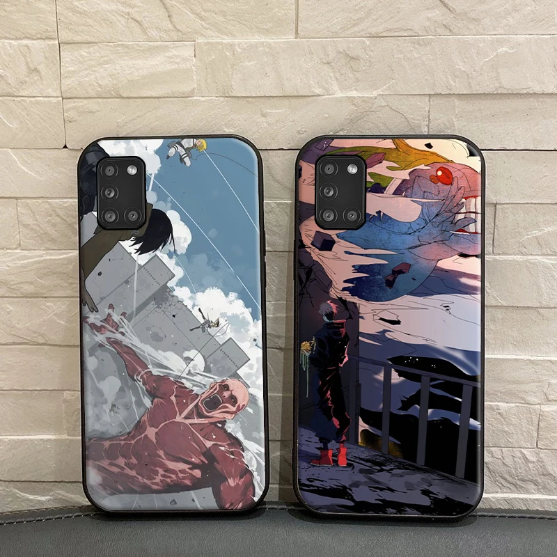 

Popular Anime illustration Phone Case For Samsung Galaxy S8 S8Plus S9 S9 Plus S10 Lite S20 S20FE S20 Lite A72 A52 Coque Carcasa