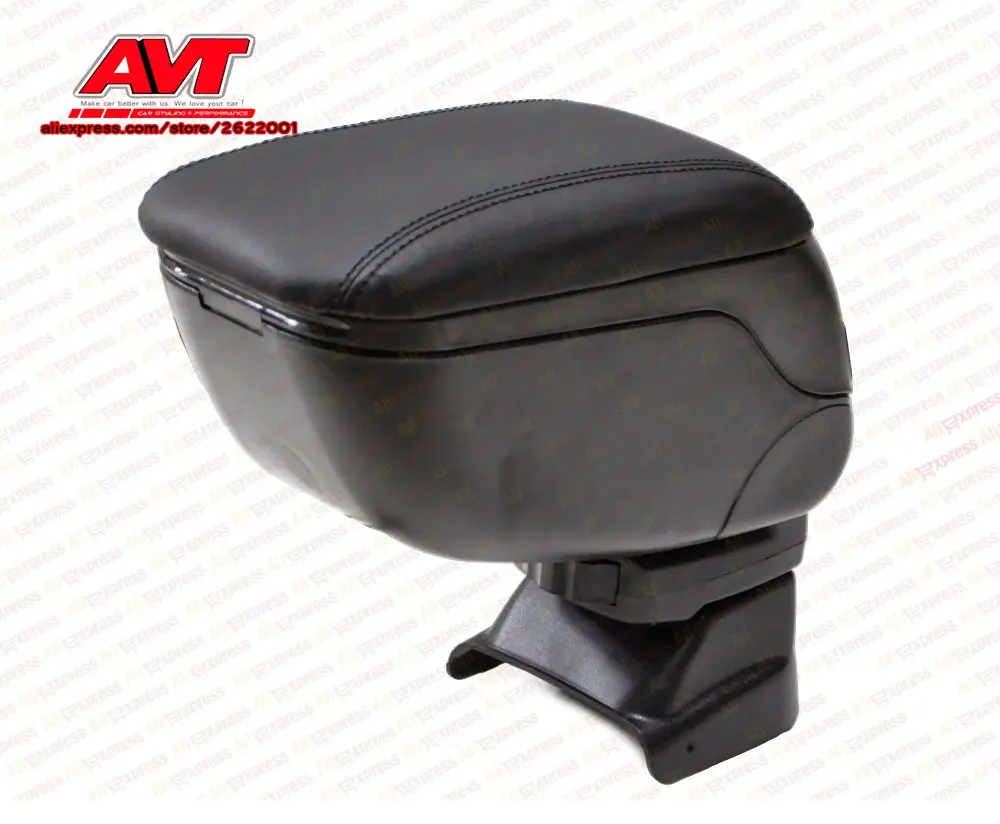 Подлокотник для hyundai Accent 2006-2011 центральная консоль кожаный ящик для хранения ontent box пепельница аксессуары для автомобиля Стайлинг украшения