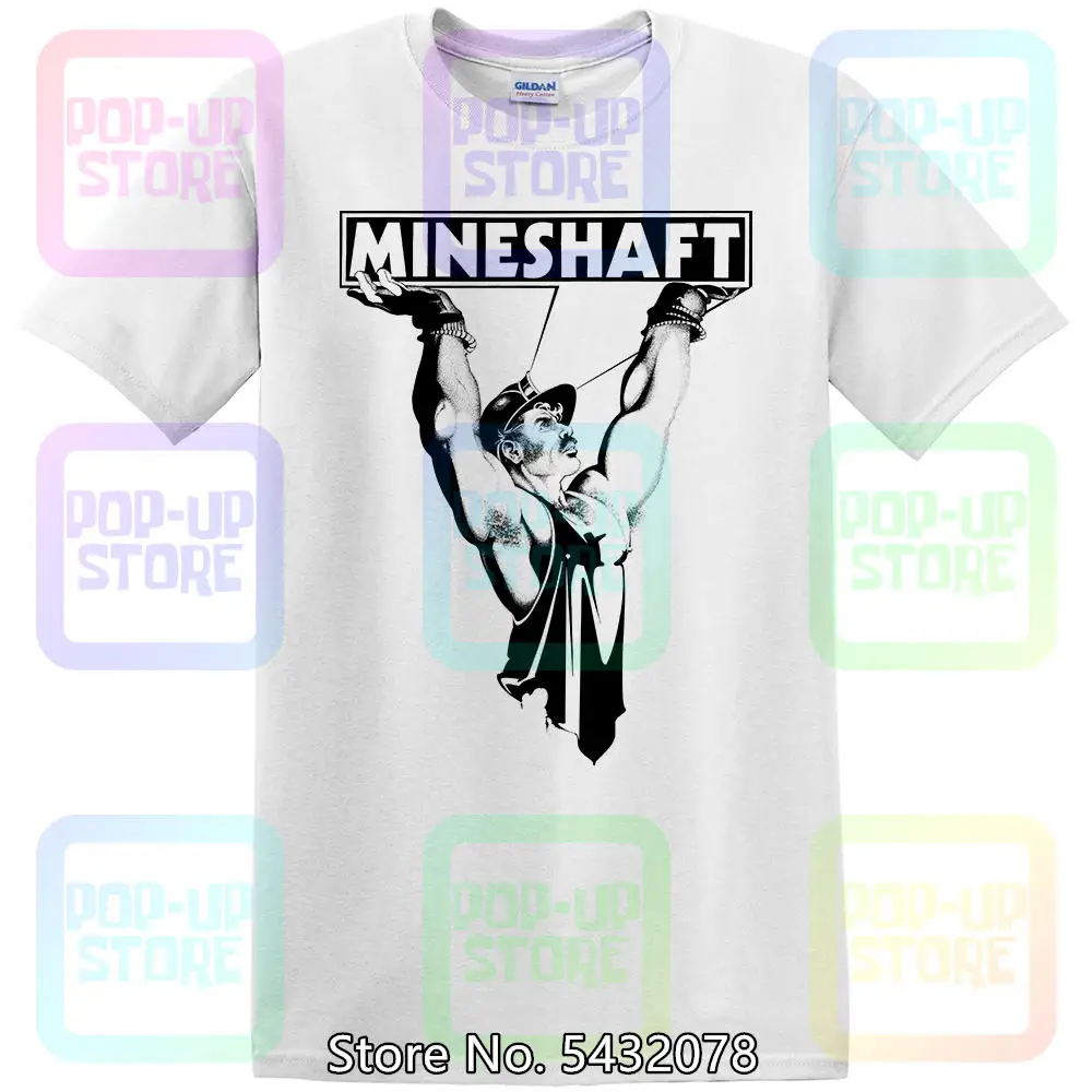 Mineshaft гей клуб ЛГБТ NYC Freddie Mercury Pride хипстер унисекс футболка 448b |
