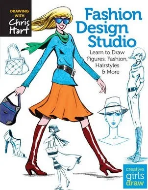 

Студия модного дизайна: научитесь рисовать фигуры, модные прически и многое другое