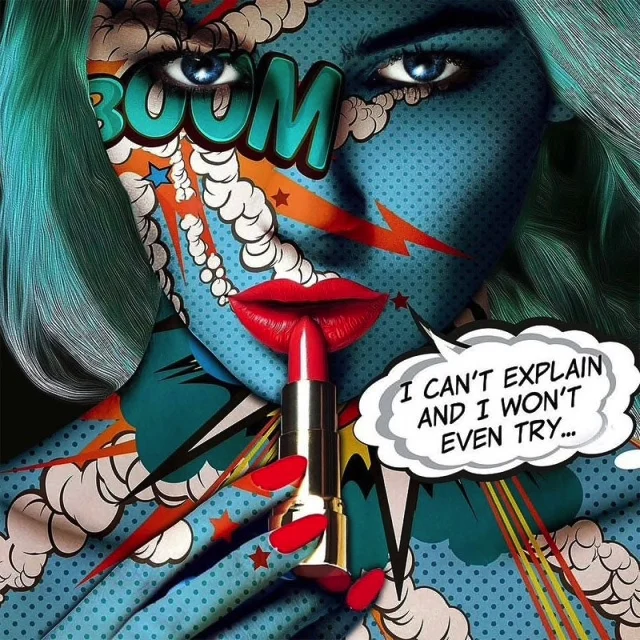 [Best Seller] Graffiti Women Portrait Hand Painted Oil Painting Modern Posters Pictures Wall Art Decoration Cuadros For Living Room Posters