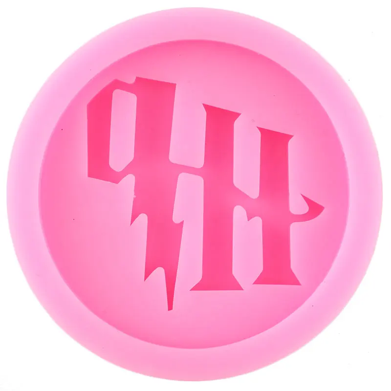 HP Бейдж-ролик для телефона с захватом букв из силикона для ручек DIY, формы для изготовления украшений на основе эпоксидной смолы.