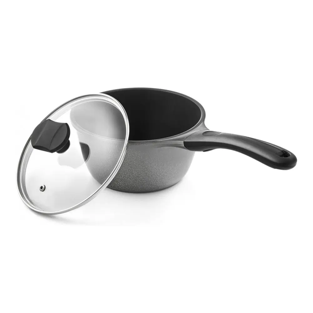 Ковш с крышкой Walmer Smart 1 5л 18см черный w35131895|Кастрюли для супа и бульона| |