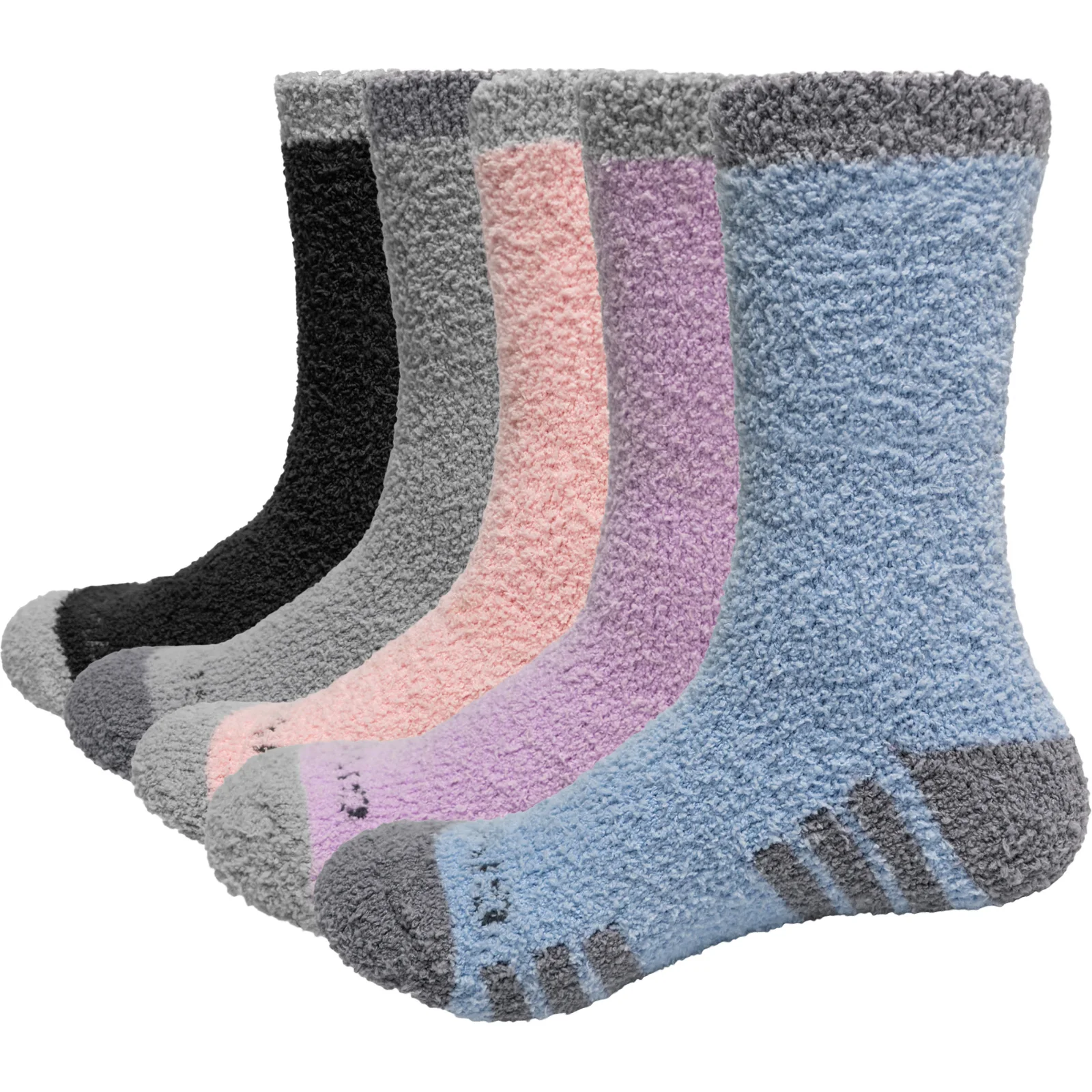 

GiveGift Women's Fluffy Socks Cozy Fleece Fuzzy Home House Sleep Bed Socks For Ladies Size 36-44 EU