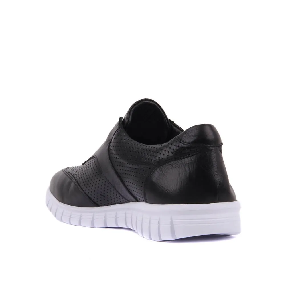 Sail-Lakers черная кожаная мужская повседневная обувь | Обувь